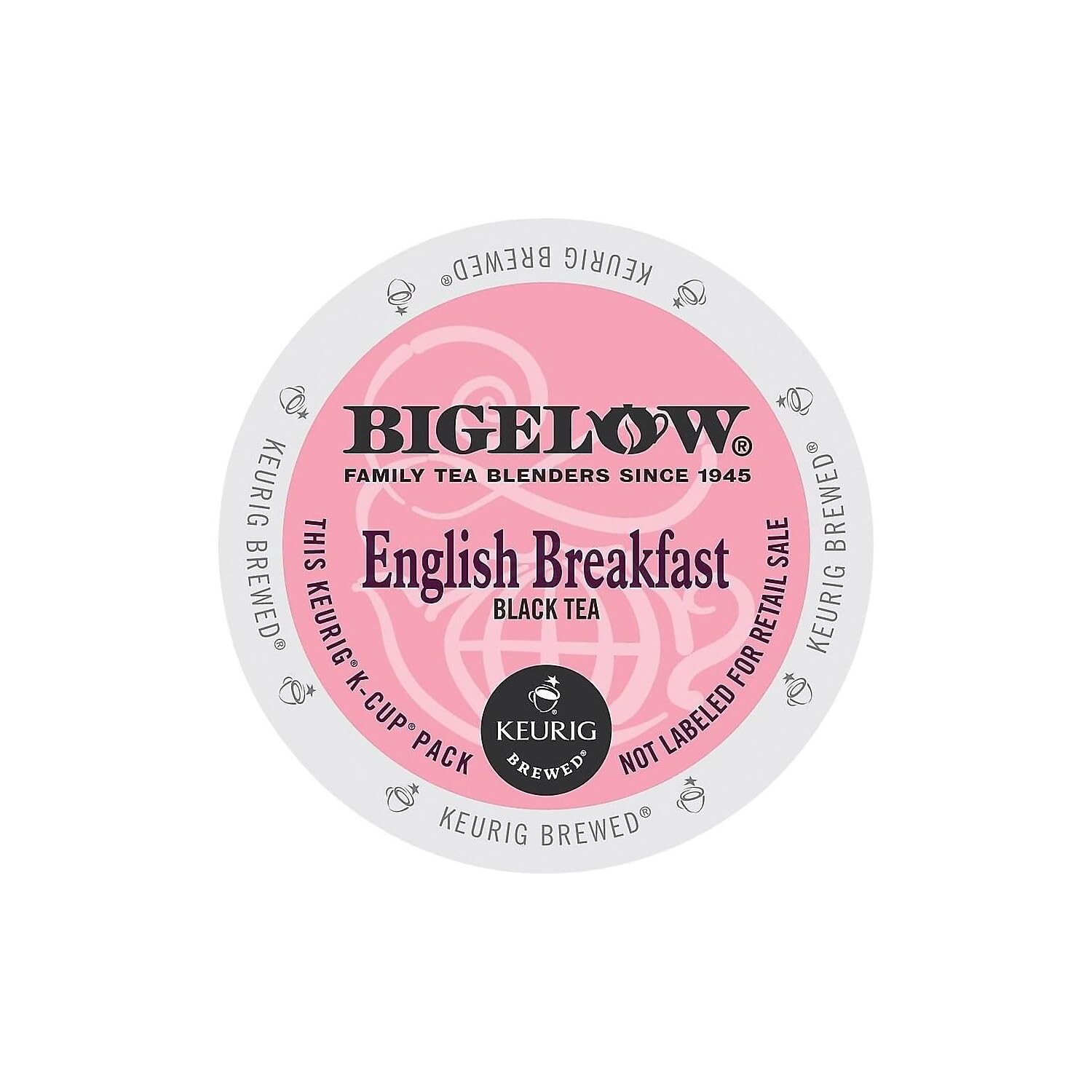 24 PCS Bigelow KCup Portion Pack English Breakfast Tea For Keurig Brewers