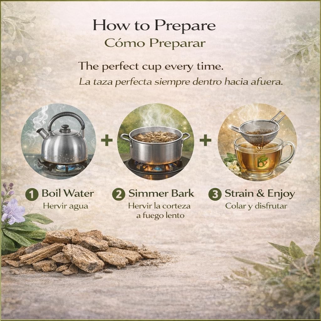 B-Experts Cuachalalate Tea 4 oz-113g. Mexican Cuachalala, Wildcrafted (Juliana