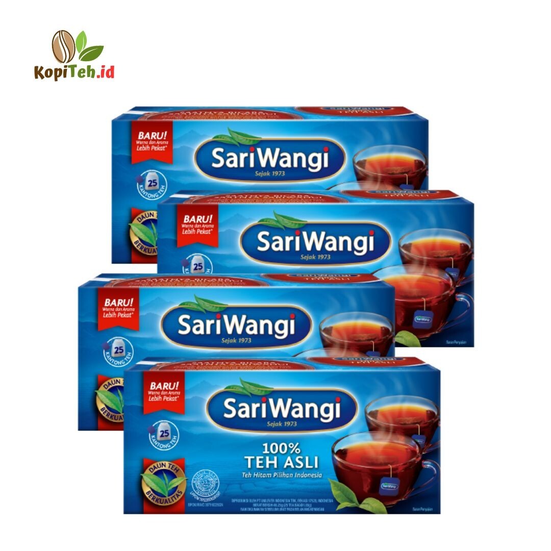 4x Sariwangi Natural Herbal tea from Indonesia