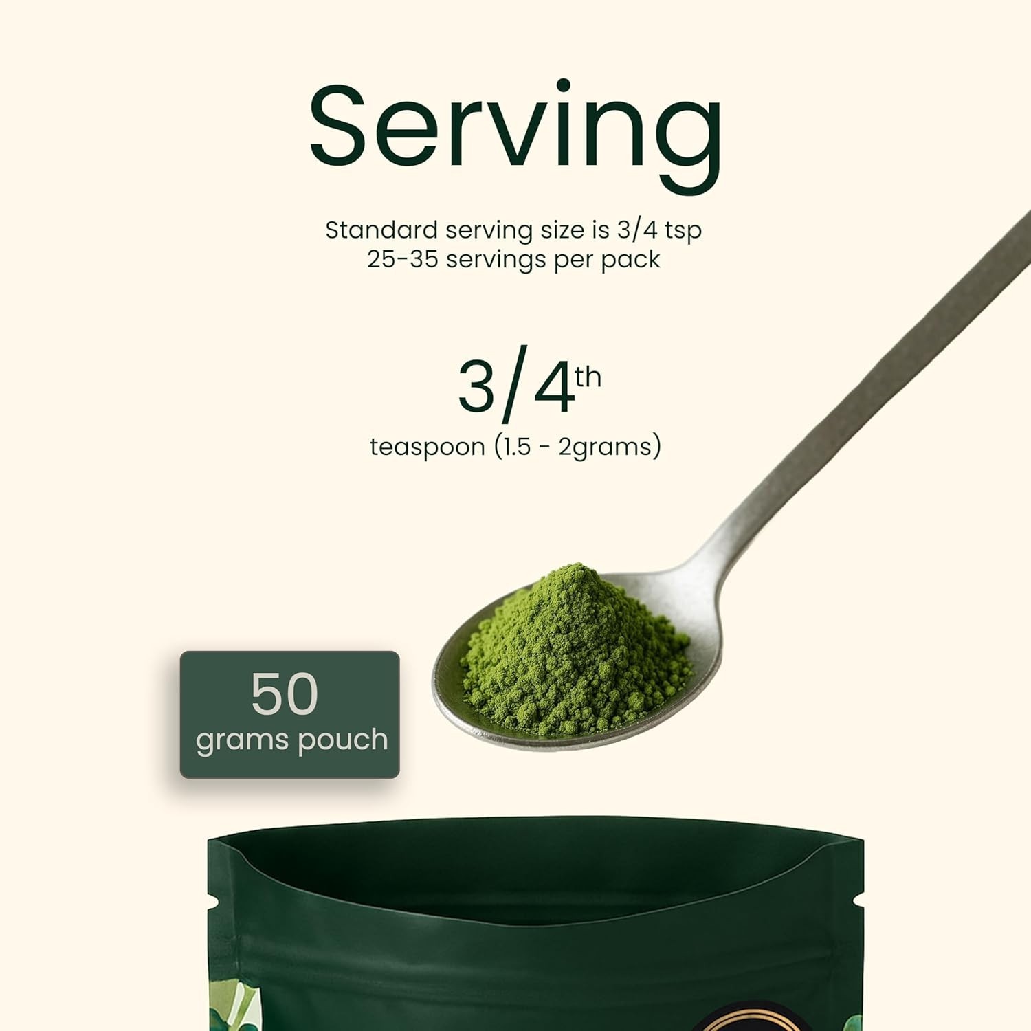 Heapwell Premium Japanese Matcha Green Tea Powder (50g) Culinary Grade – 30 sev
