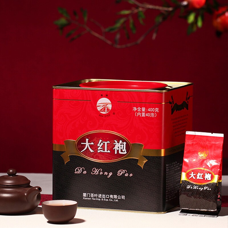 Sea Dyke AT111 Dahongpao Fujian Da Hong Pao Big Red Robe Oolong Tea 400g