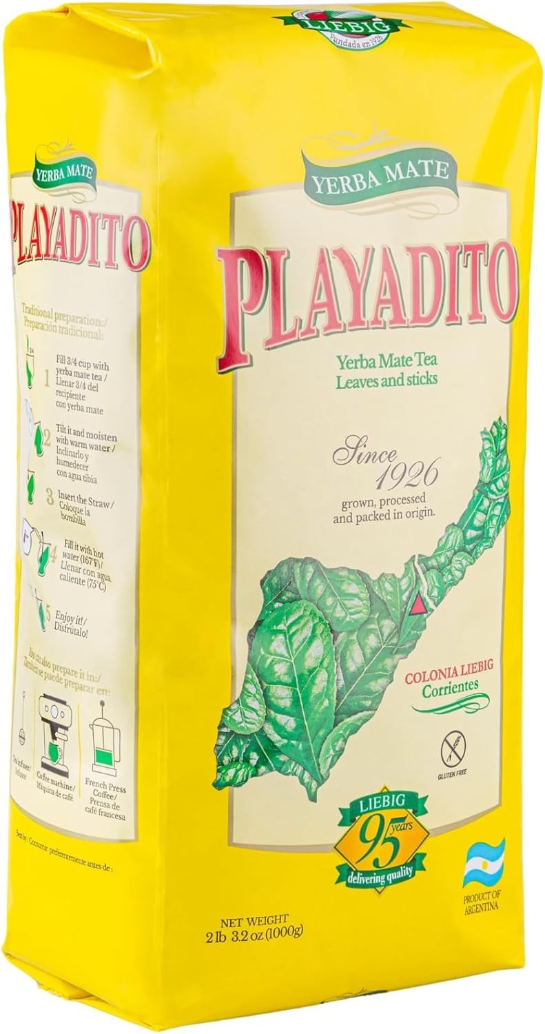 1000g Yerba Mate Tea – South American Herbal Infusion for Vitality & Focus