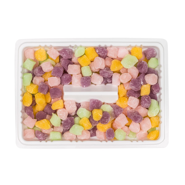 Tea Zone Rainbow Mini Mochi/Rice Cake Snack as Dessert Toppings/Taiwan