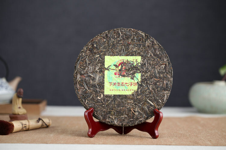 2014 XiaGuan ECOLOGICAL PUERH BING Ancient Tree Tea Puer Tea Raw Iron Cake 357g