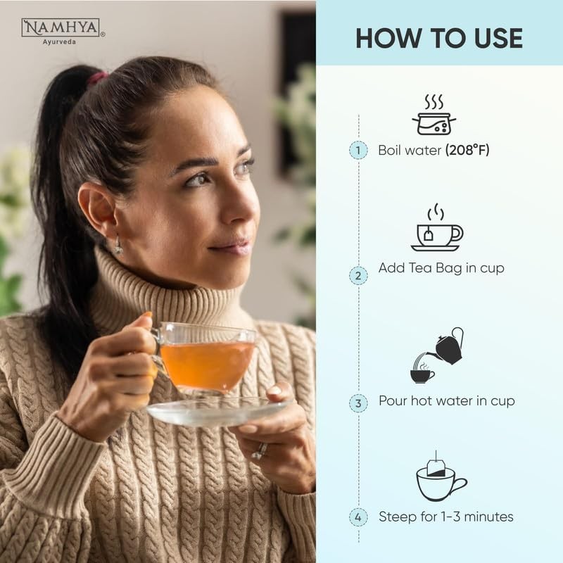 Namhya Liver Cleanse Tea 100g | Ayurvedic Detox Tea for Fatty Liver Care