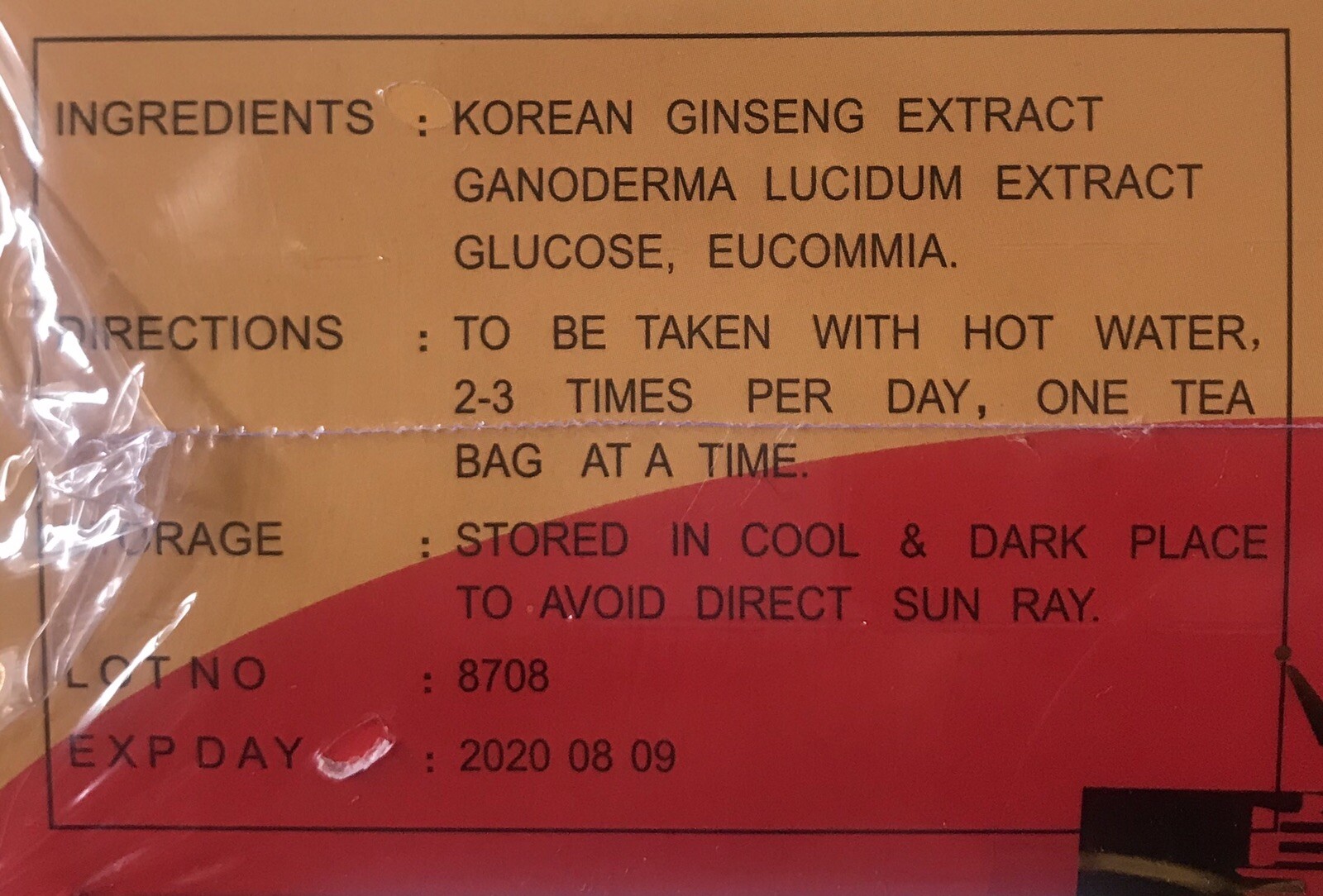 Royal King Korean Ginseng & Younggi with Tochung Tea 3 in 1 (100 bags)-US SELLER
