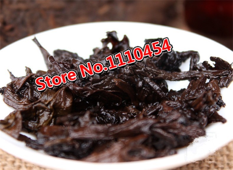 250g Yunnan Pu Erh Tea Ripe Puerh Brick Aged Menghai Black Tea Compressed Smooth