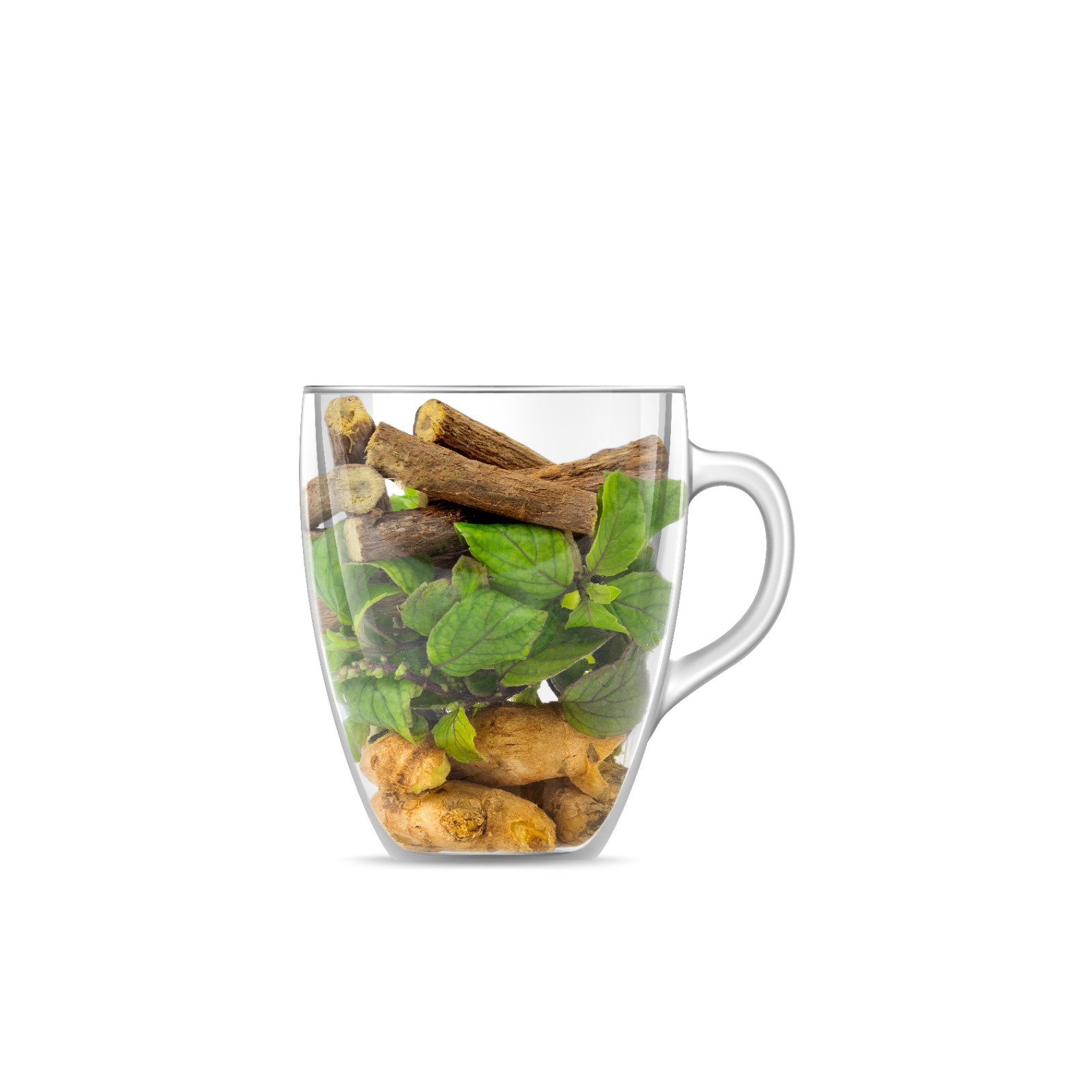Deconges | Tulsi Ginger Tea blend | Loose leaf | Organic Ingredients