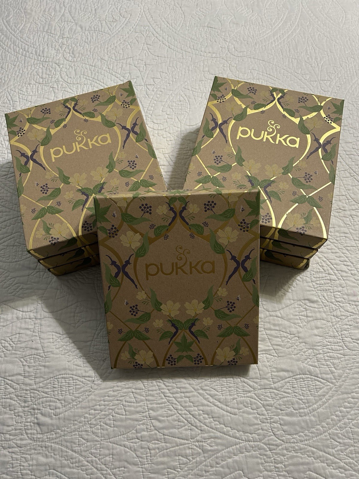 Pukka Premium Organic Herbal Tea Sampler 45 Sachets 5 Flavors BRAND NEW IN BOX