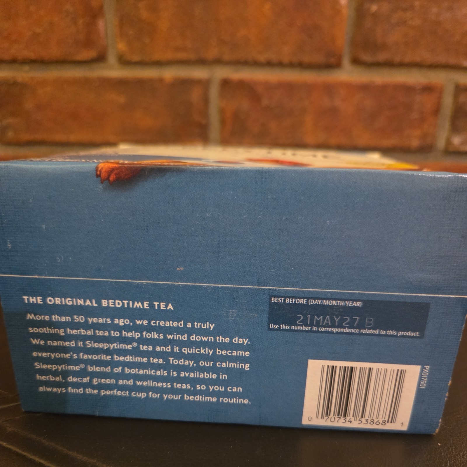 Wellness Tea, Sleepytime Extra®, Caffeine Free, 40 Tea Bags Box 2.5 oz