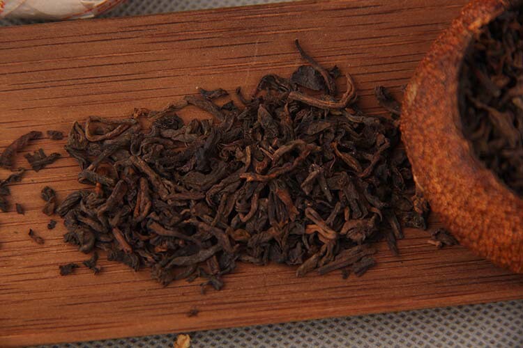 Xinhui Aged Chenpi Ripe Puer Tea Orange Skin Puerh Pu’er Loose Tea PEI YU 312