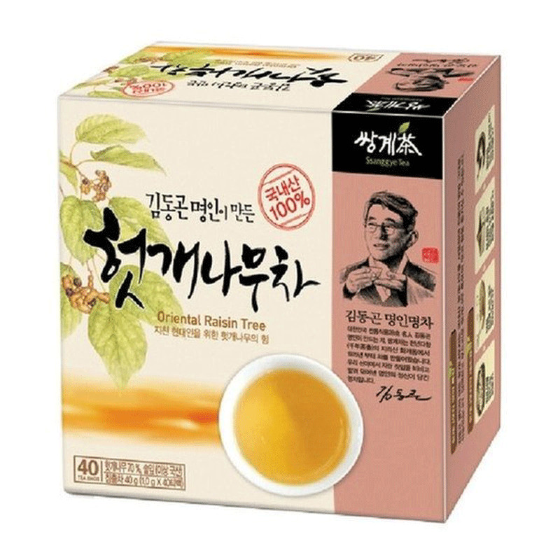 Ssanggye Oriental Raisin Tree Tea 40 Bags Korean Herbal Tea Caffeine Free