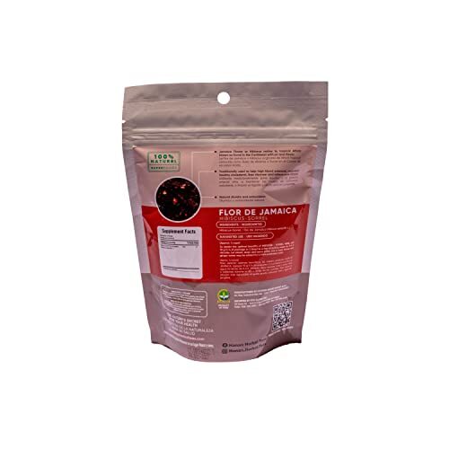 Hanan Peruvian Secrets Jamaica Flower/Hibiscus 100% Hibiscus – Sorrel/Flor de JA