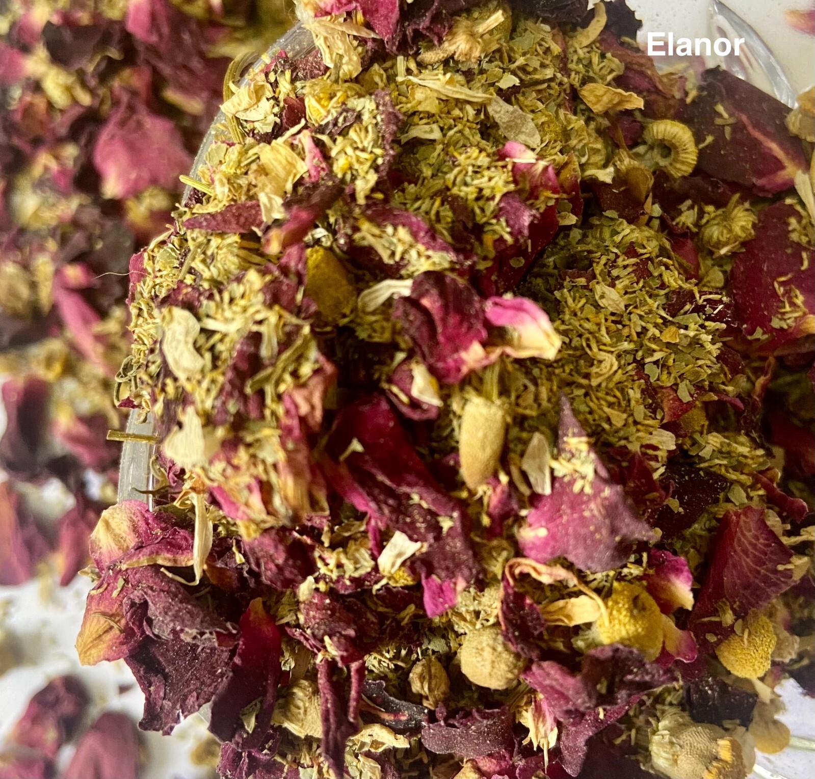 Chamomile, Moringa, Rose Petals Dried Flower Tea | Non-Caffeinated, 100% Natural