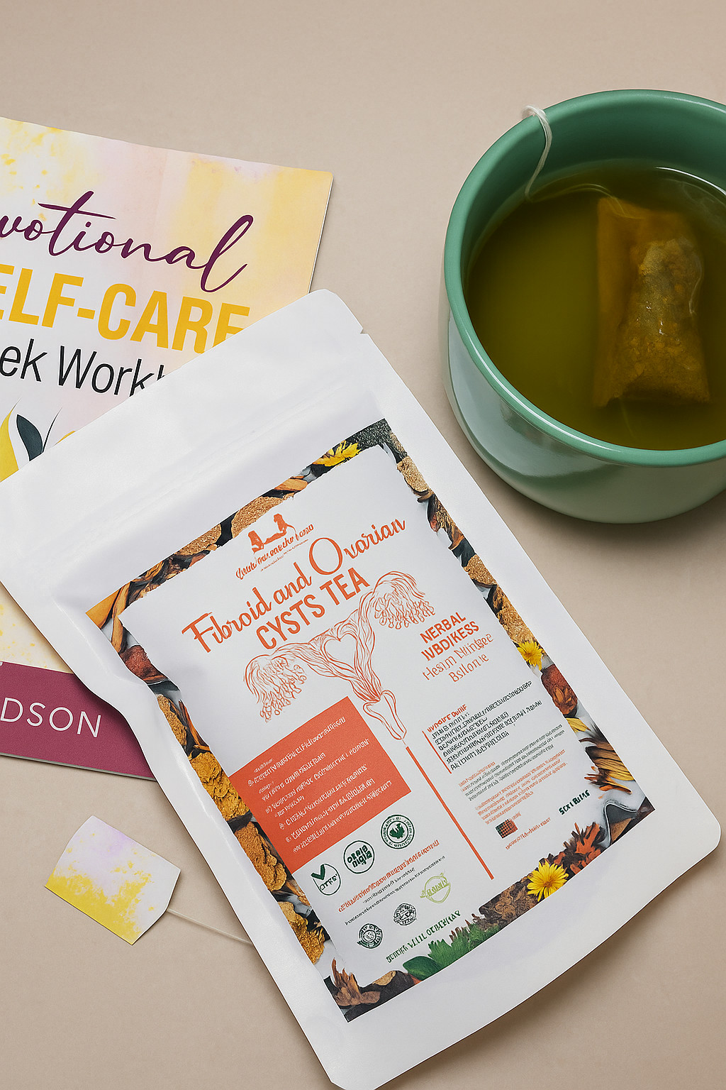 Fibroids and Ovarian Cysts TEA. POWERFUL JAMAICAN DETOX AND CLEANSE HERB TEA