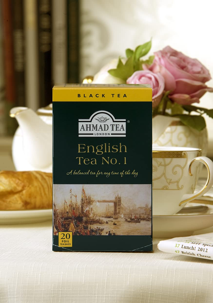 Ahmad English Tea No 1 20 Count Black Tea with Bergamot Flavor Great Taste A…