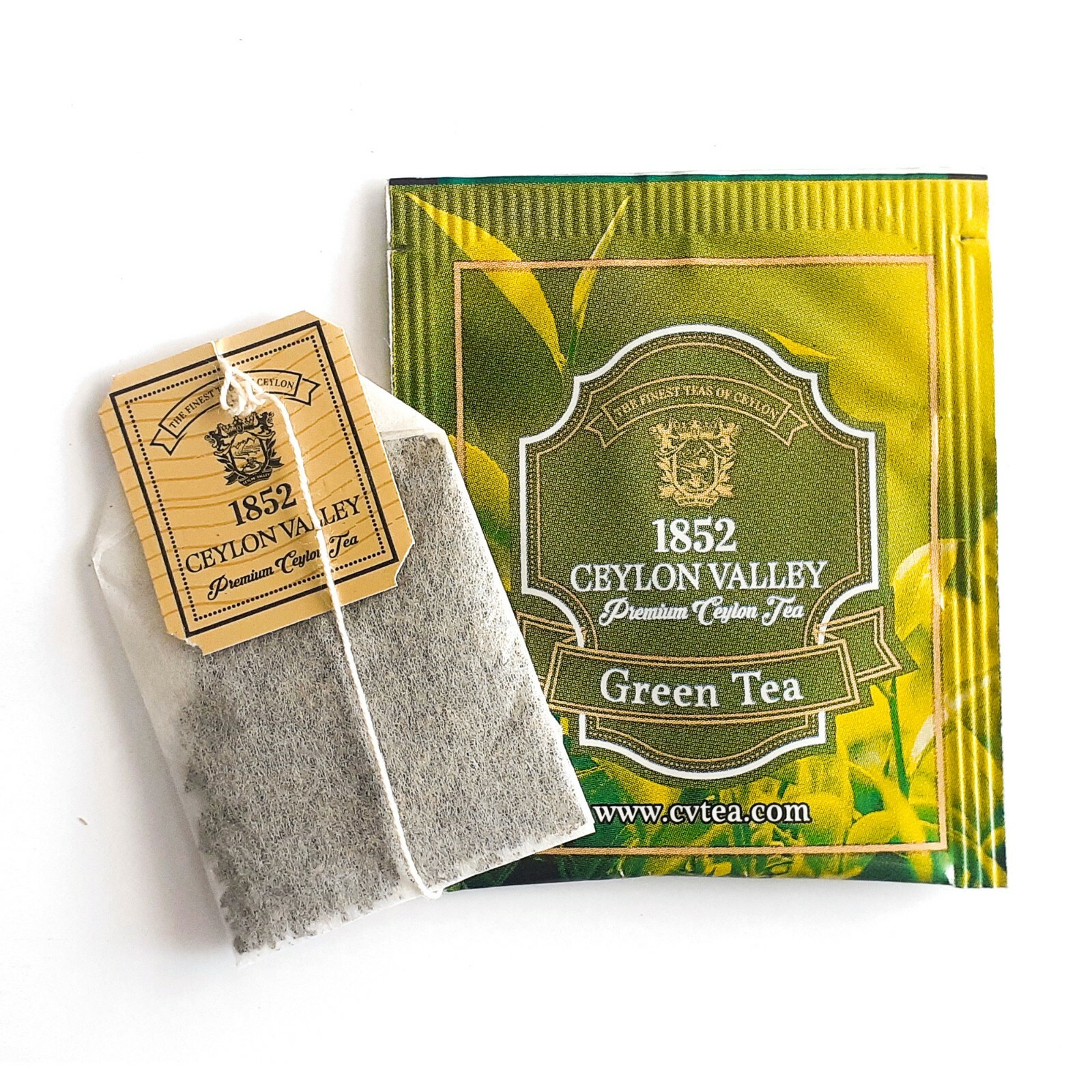 Green Tea Bags 0 Pure .FREE TRACKING 300 Sachets No Box Pure Ceylon Green Tea