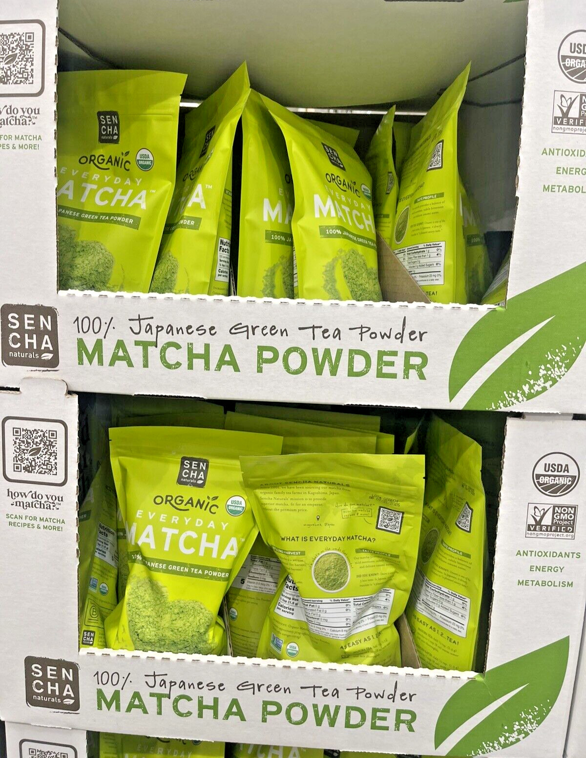 Naturals Everyday Matcha Japanees Green Tea Powder ORGANIC -12(OZ) 225 SERV-NEW