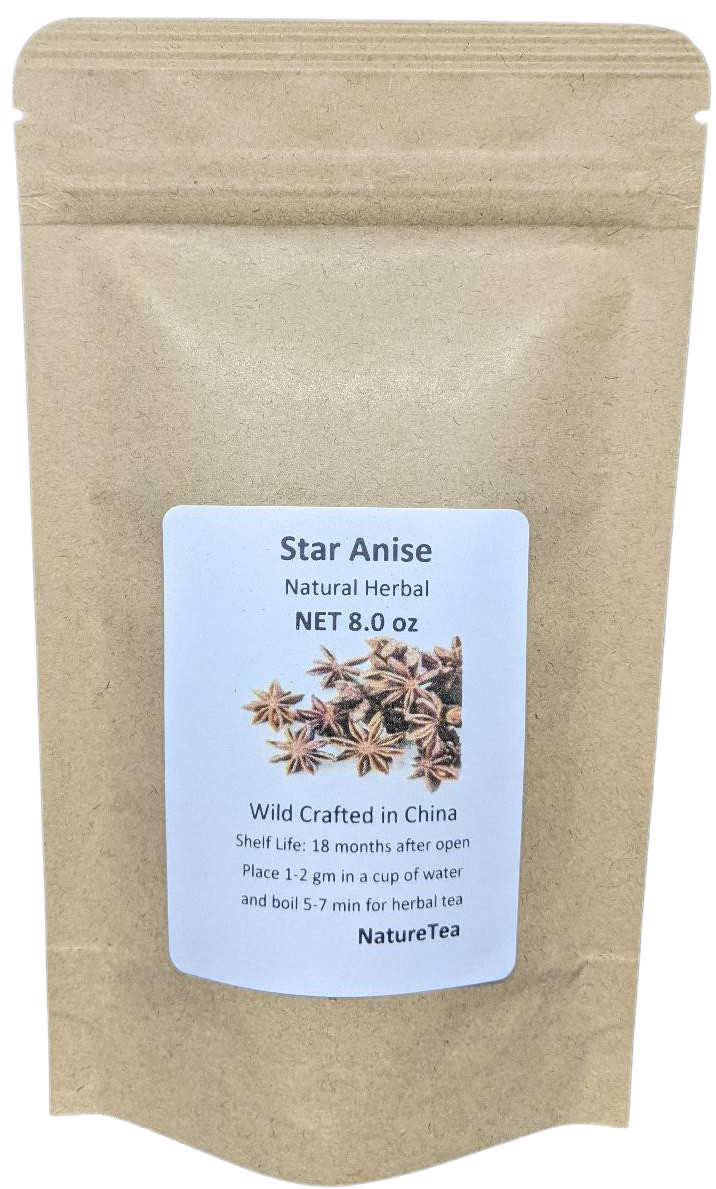 Star Anise – Dried Loose Pods from 100% Nature, Wild Crafted