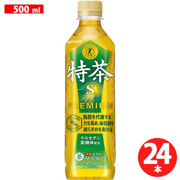 Suntory Iyemon Tokucha Green Tea 500ml 24 Bottles Beverage Drink Japan JP