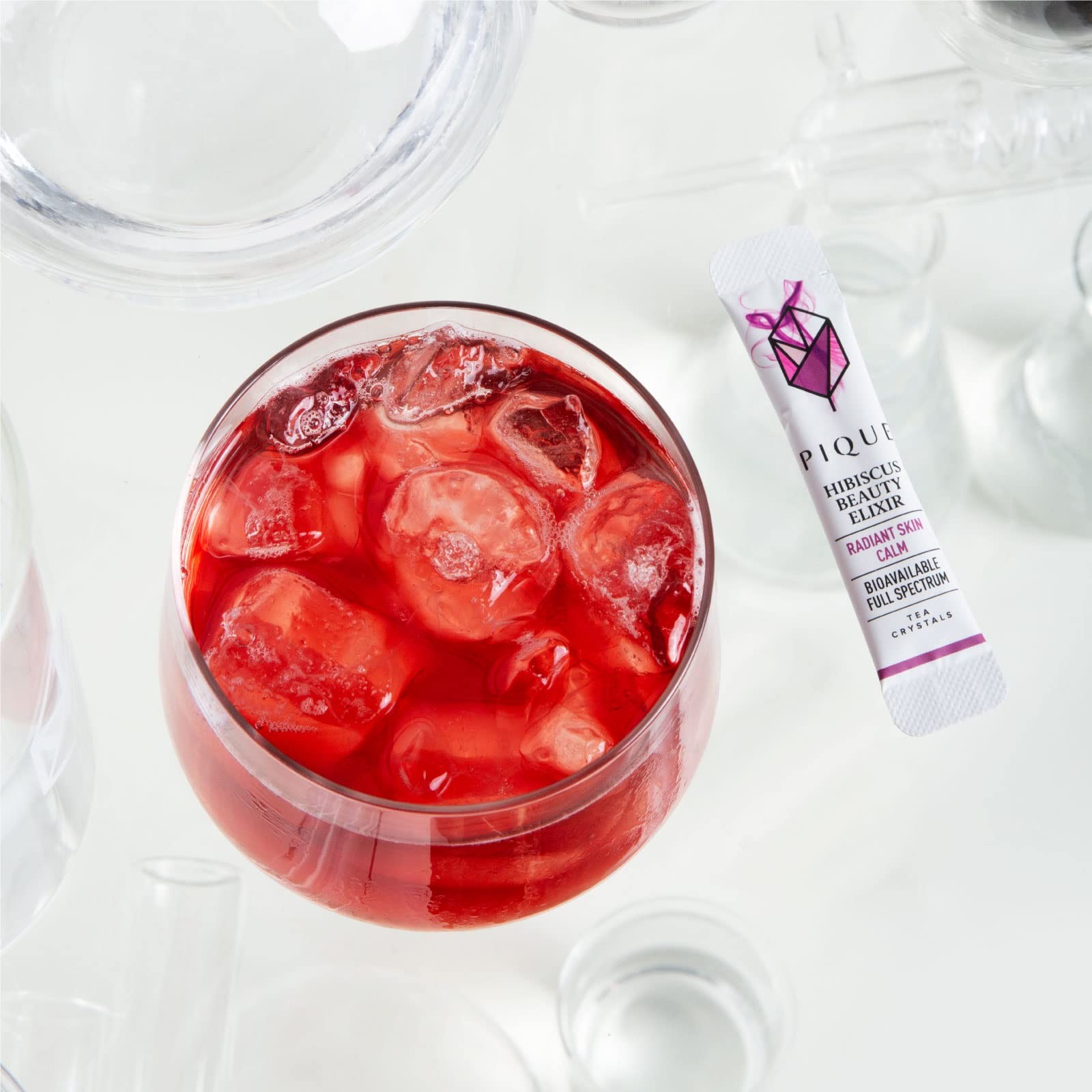 Pique Organic Hibiscus Tea Crystals – Powerful Antioxidants and Caffeine-Free…