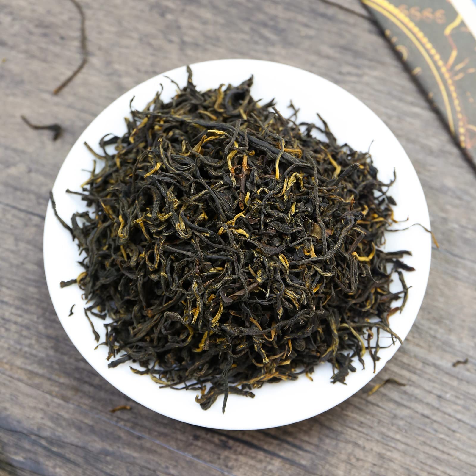 Golden Monkey Tea Chinese Black Tea Loose Leaf with Gold Tips Health Tea 8…