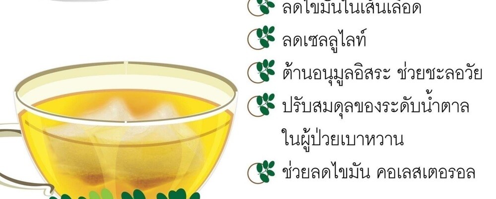 10 Pcs 150 Tea Bag Moringa Oleifera Lamk Thai Herbal Tea For Health Eye For Bone