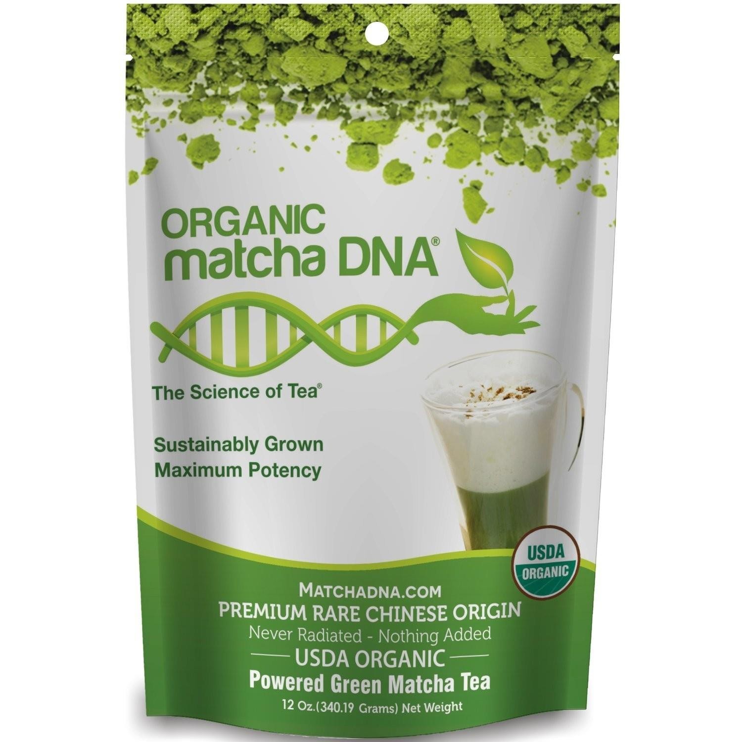 MATCHA DNA Certified Organic Matcha Green Tea Pure USDA Certified Organic Cul…