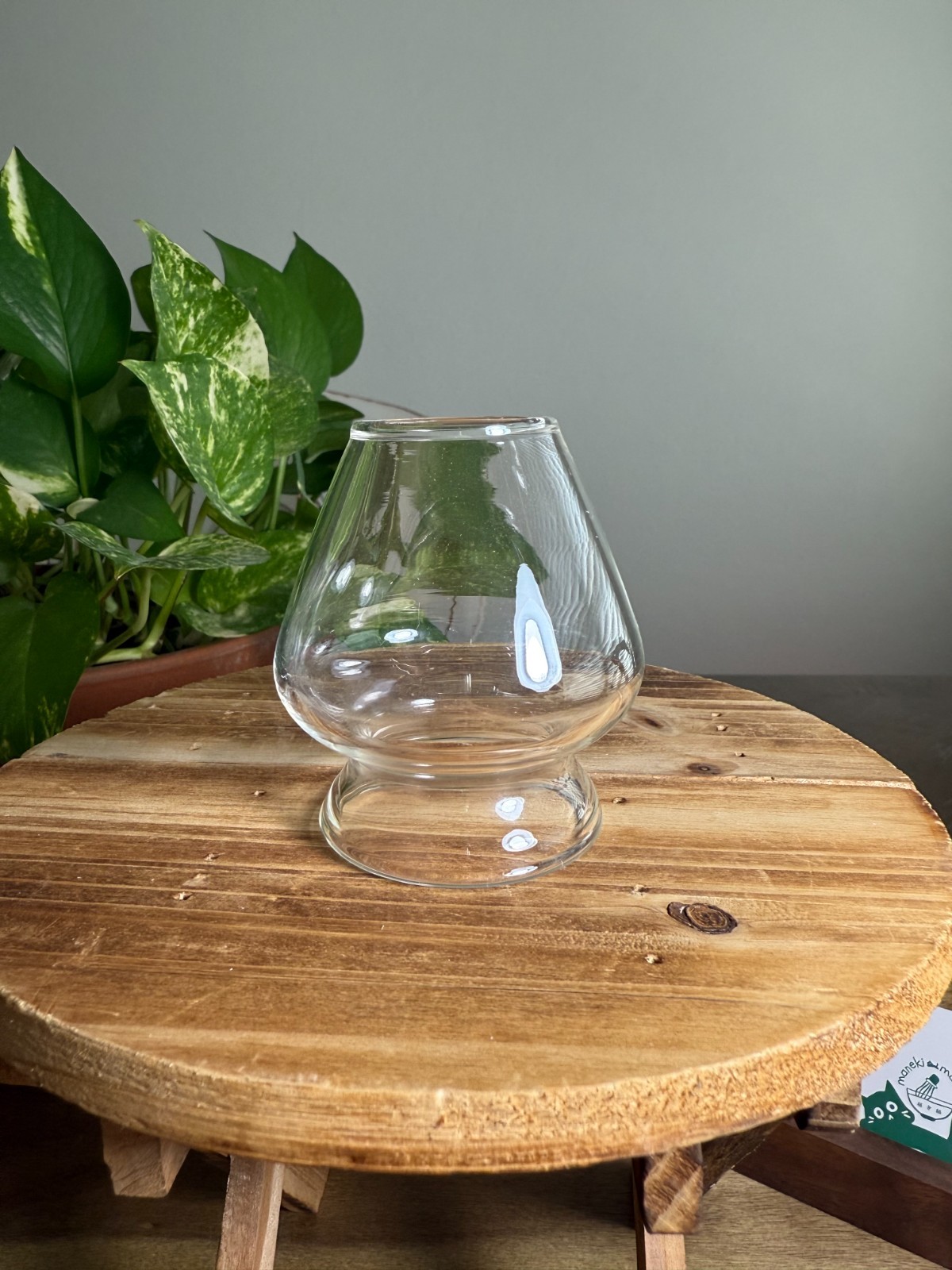 US SELLER – Glass Matcha Set | Chawan Matcha Bowl and Whisk Holder