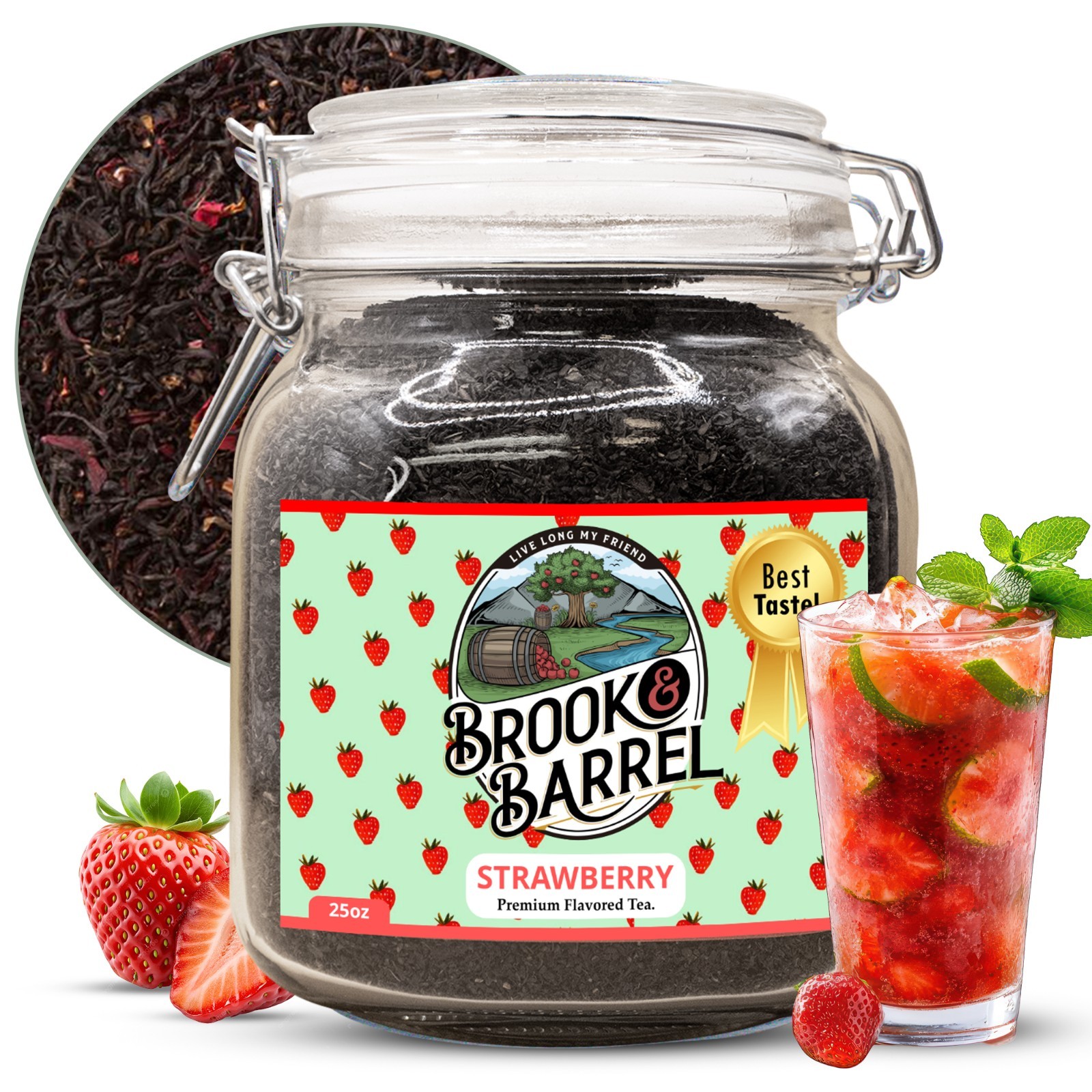 Experience Premium Quality with Brook & Barrel USDA Organic Gunpowder Green Tea