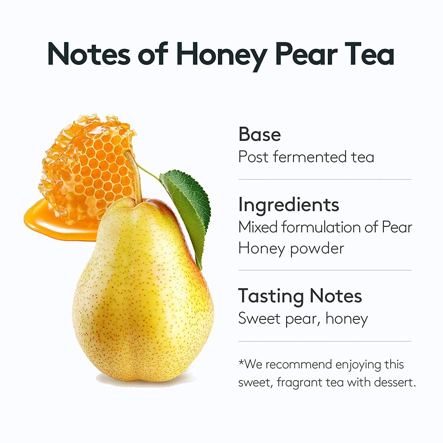 OSULLOC Honey Pear Tea Premium Organic Blended Tea from Jeju 20 tea bags