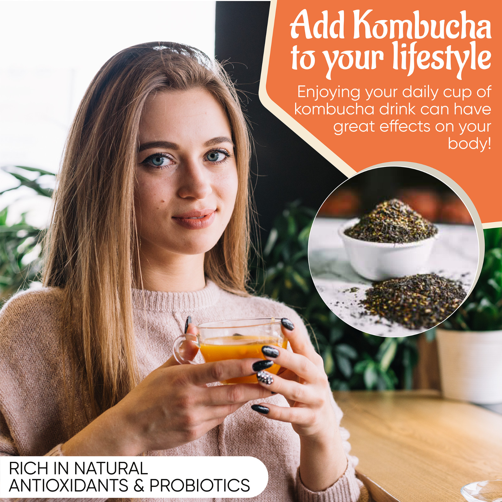 Complete Kombucha Brewing Starter Kit – Scoby and 16oz Starter Tea + supplies