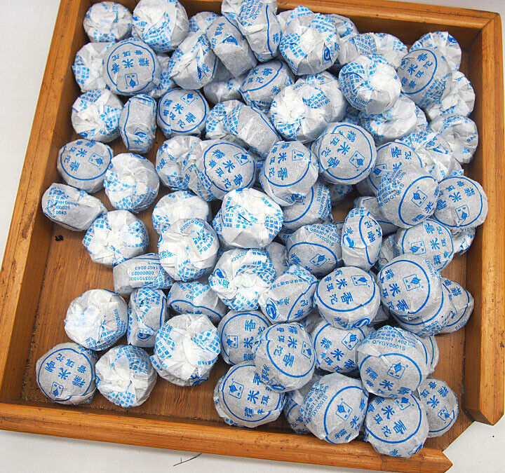 polished glutinous rice fragrance Puer tea YunNan small bowl-shaped compressed