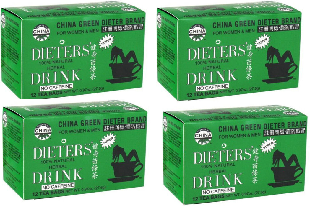Dieters Tea for Weight-Loss by Uncle Lee’s Tea, 12 piece ****4 boxes*****