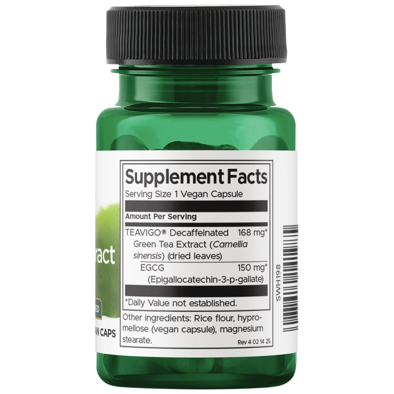 Swanson Teavigo Green Tea Extract 30 Veggie Capsules