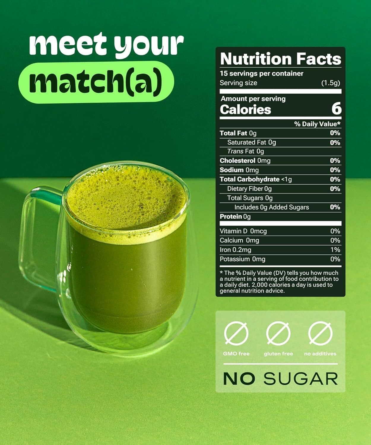 MatchaDNA Organic Culinary Matcha Green Tea Powder 16 oz