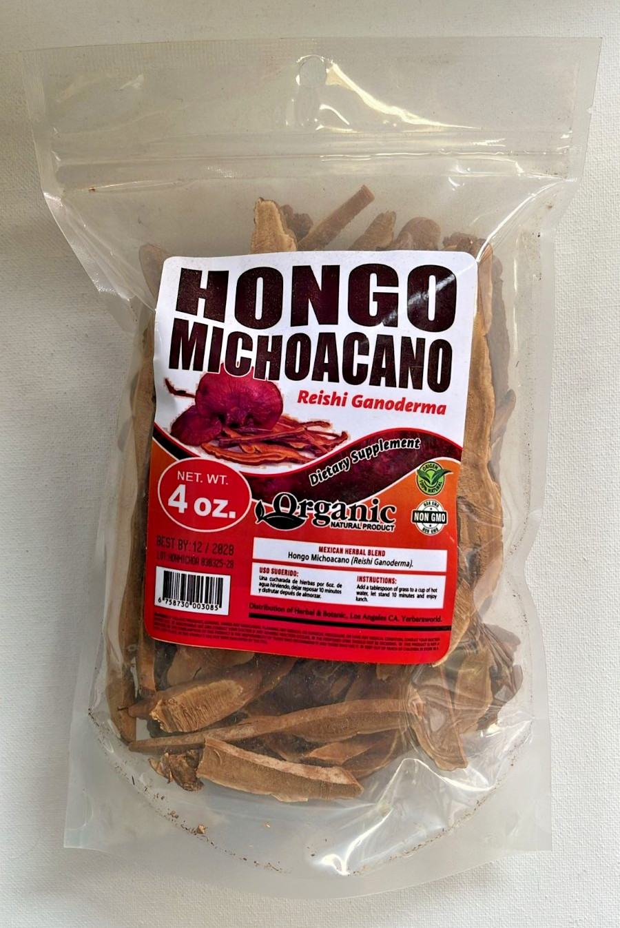 Hongo Michoacano 4oz – Organic Mexican Herbal Tea/ Té Natural de Hierbas