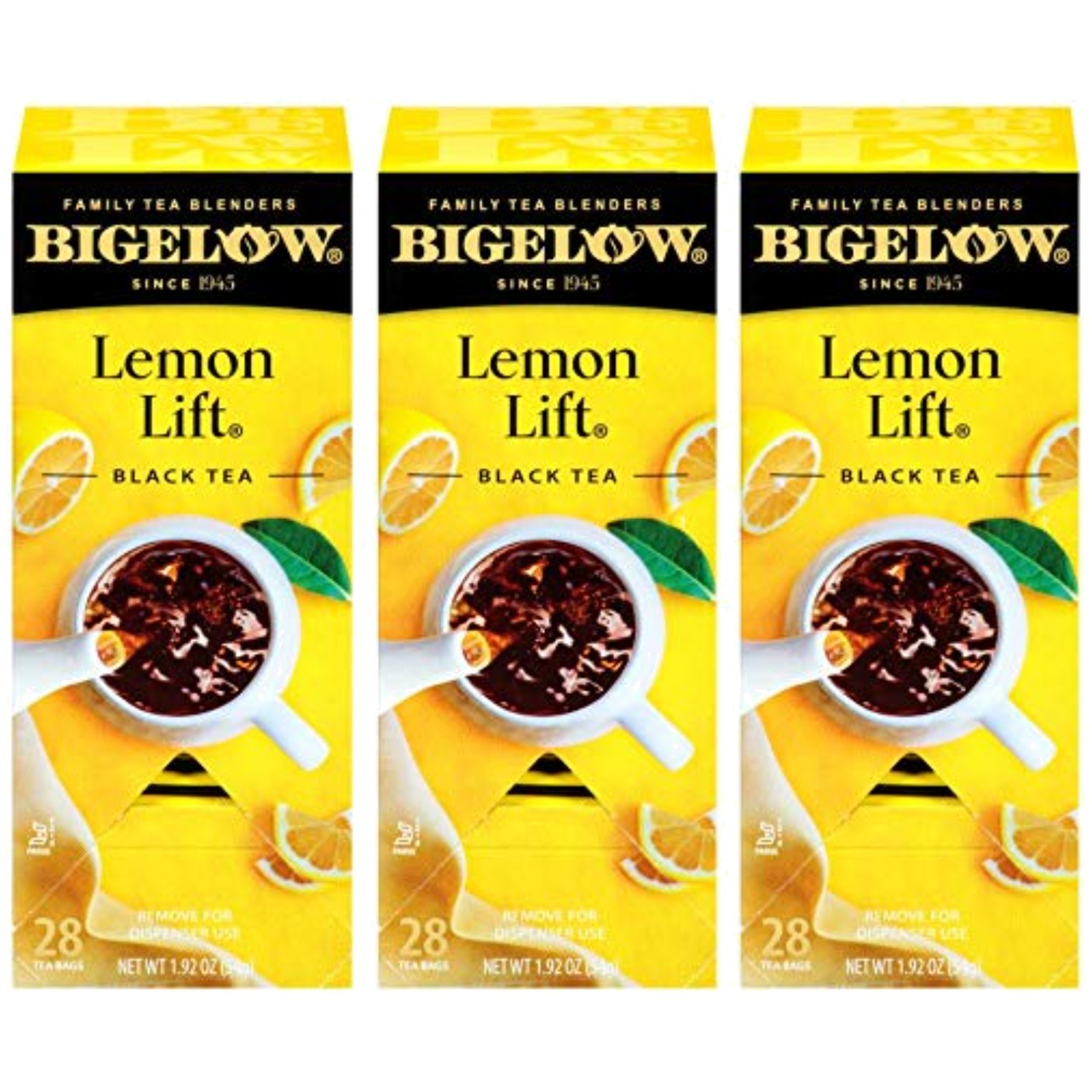 Bigelow Lemon Lift Black Tea – 84 Bags (3 Boxes)
