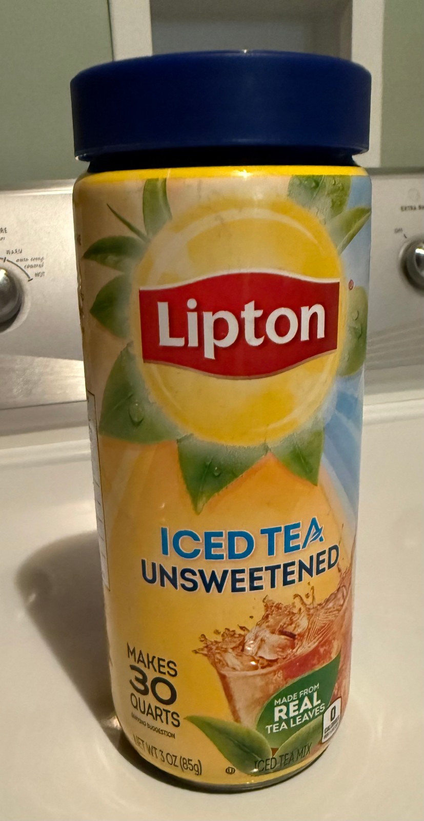 Lipton ☀️Unsweetened Instant Iced Tea Mix Makes 30 quarts Discontinued 0cal