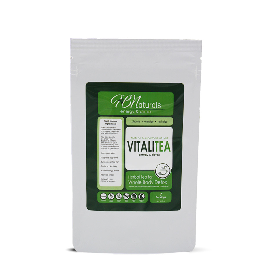 VitaliTea Whole Body Organic Detox Tea | Removes Toxins, Increases Energy