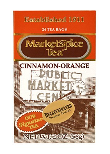 Market Spice Cinnamon-Orange Tea Bag, 24-Count Pack of 3