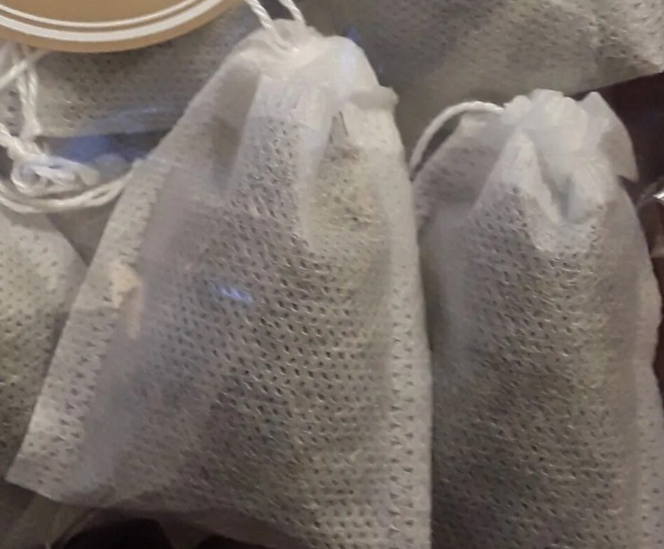 🌲Lot: 100 Pc Organic Eastern White Pine Needle Tea Bags Bag Tree Pinus Stronus