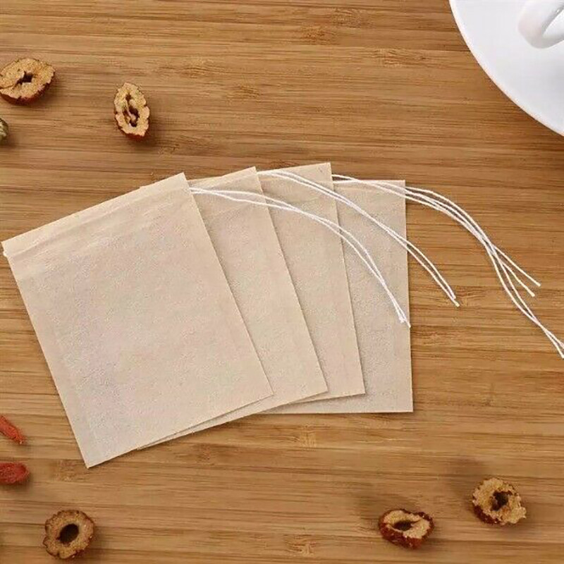 10-5000pcs Tea Bag Disposable Drawstring Empty Teabag Herb Loose Tea Filter LOT