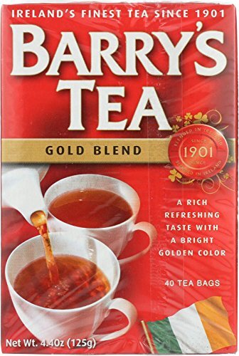 Barrys Tea Gold 40 Bags 125g 4.4oz