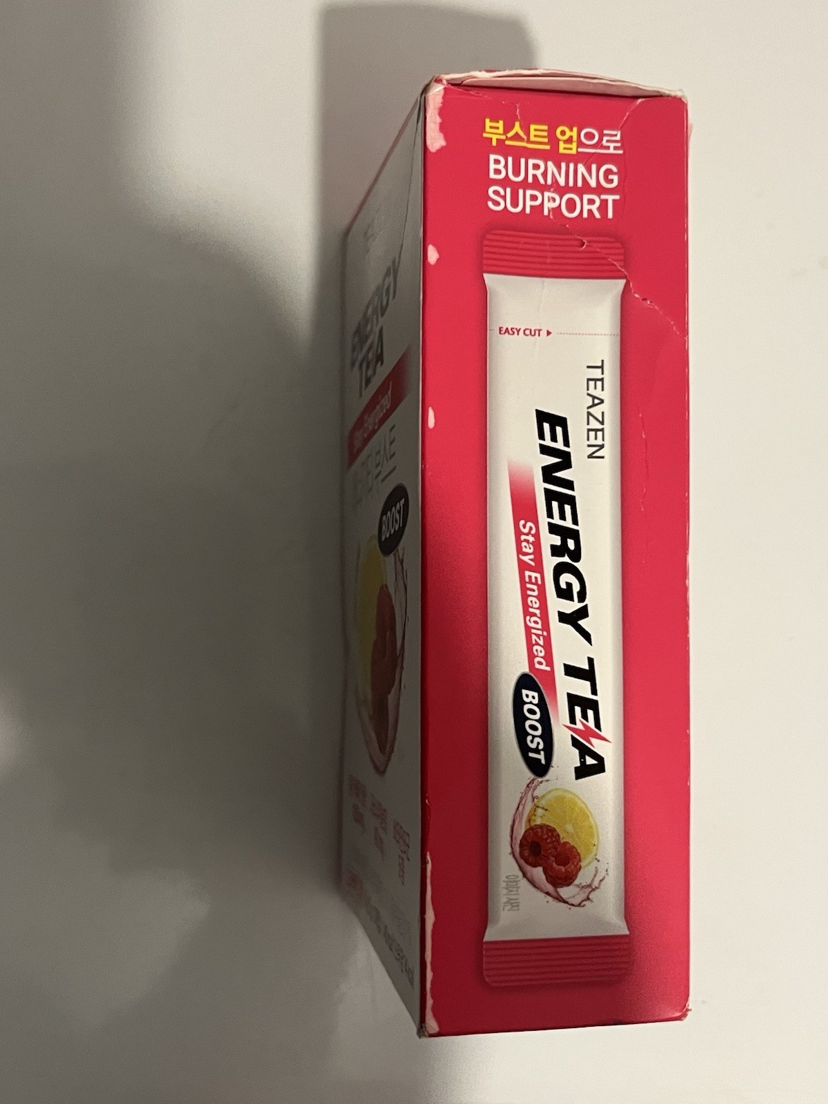 TEAZEN Energy Tea Boost Stick 5g 10 Sticks 2 Pack- 20 Sticks Total Exp:03/02/27