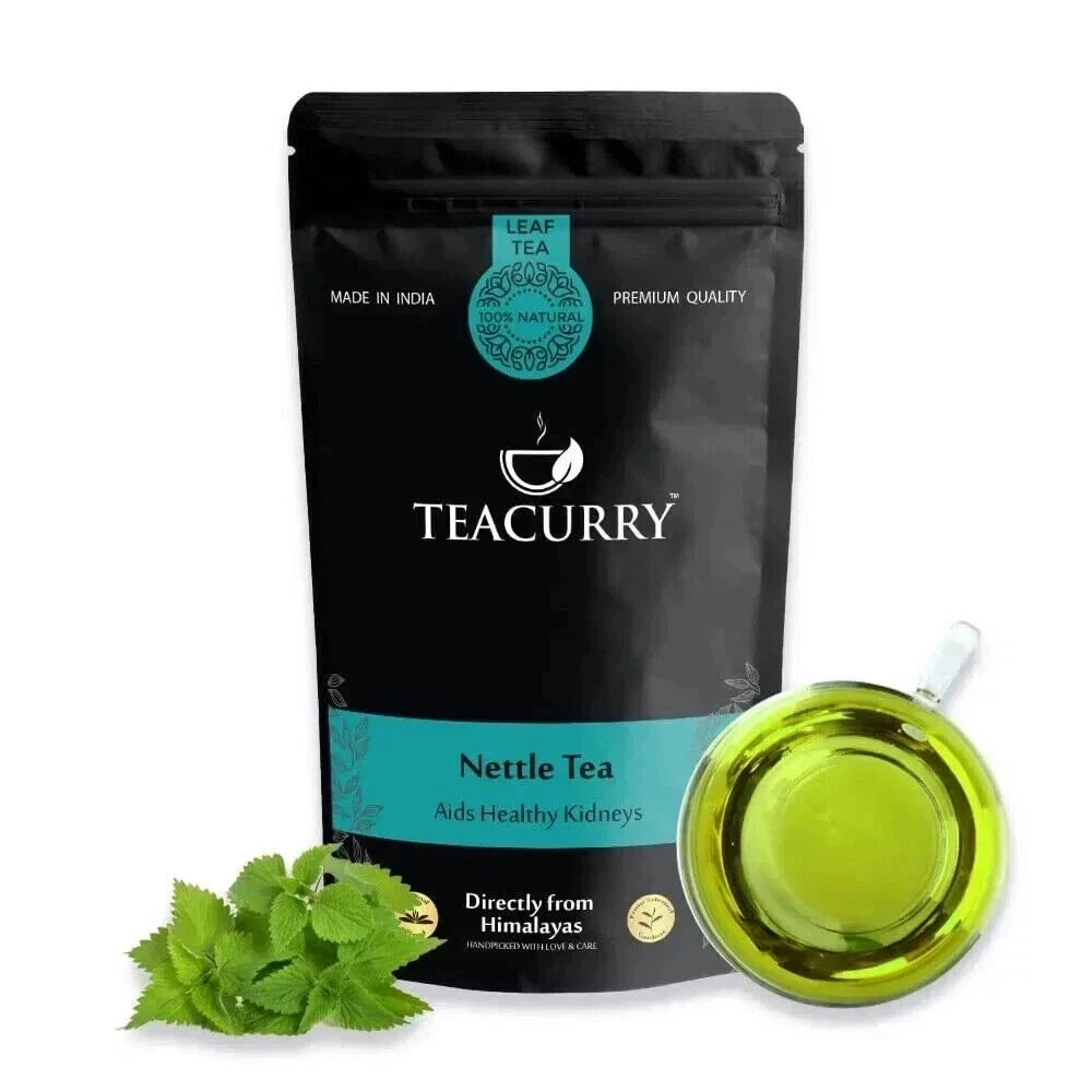 TEACURRY Nettle Tea Bags – 10 Tea Bags 20g
