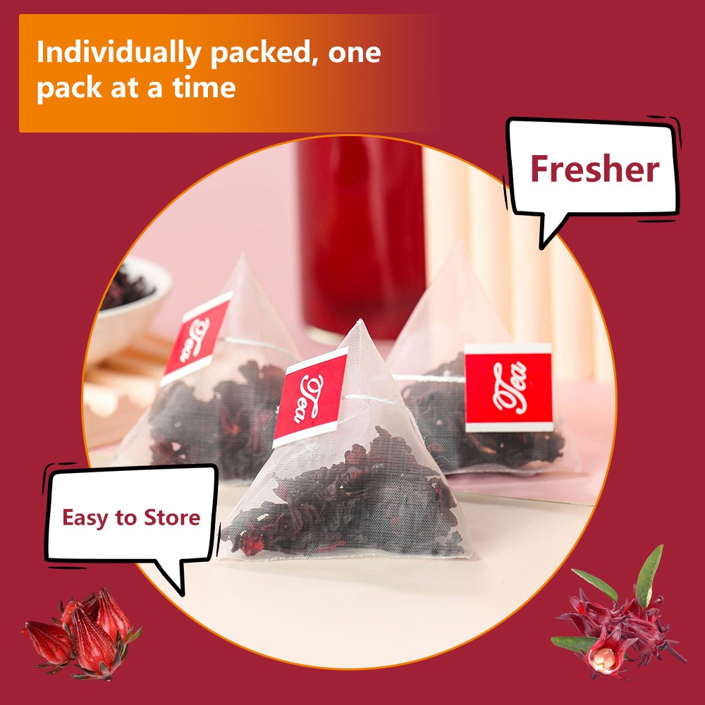 Hibiscus Sabdariffa Tea Supports Skin Health Quality Selection 30 Packs