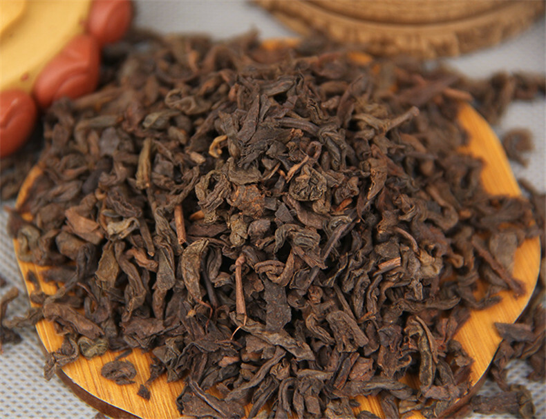 Yunan Pu Erh Tea Bamboo Canned Package Black Tea Loose Leaf Ripe Puer Tea 100g