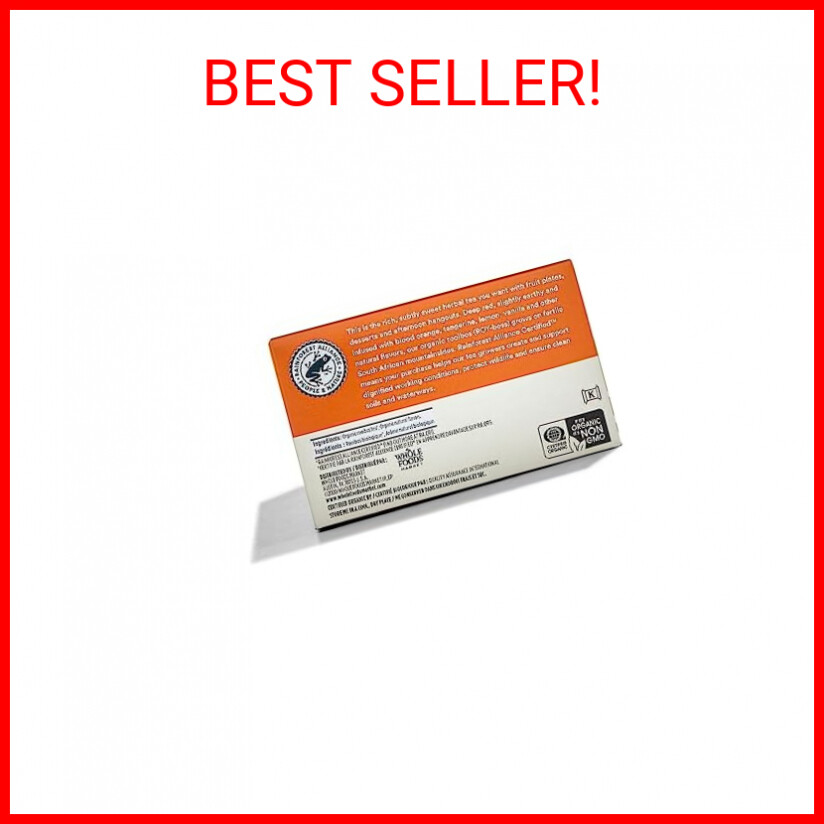 365 by Whole Foods Market, Tea Rooibos Orange Vanlla Creme Organic, 40 Count