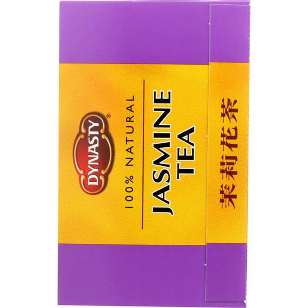Dynasty 100% Natural Tea 16 Individual Tea Bags Per Pack (Jasmine, 3 Pack)